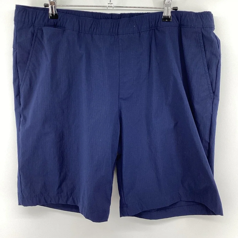 adidas Men's Ripstop Nine-Inch Navy Golf Shorts HY5375‎ XL